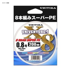 Amazon.co.jp: ユニチカ(UNITIKA) PEライン ユニベンチャー1 X8